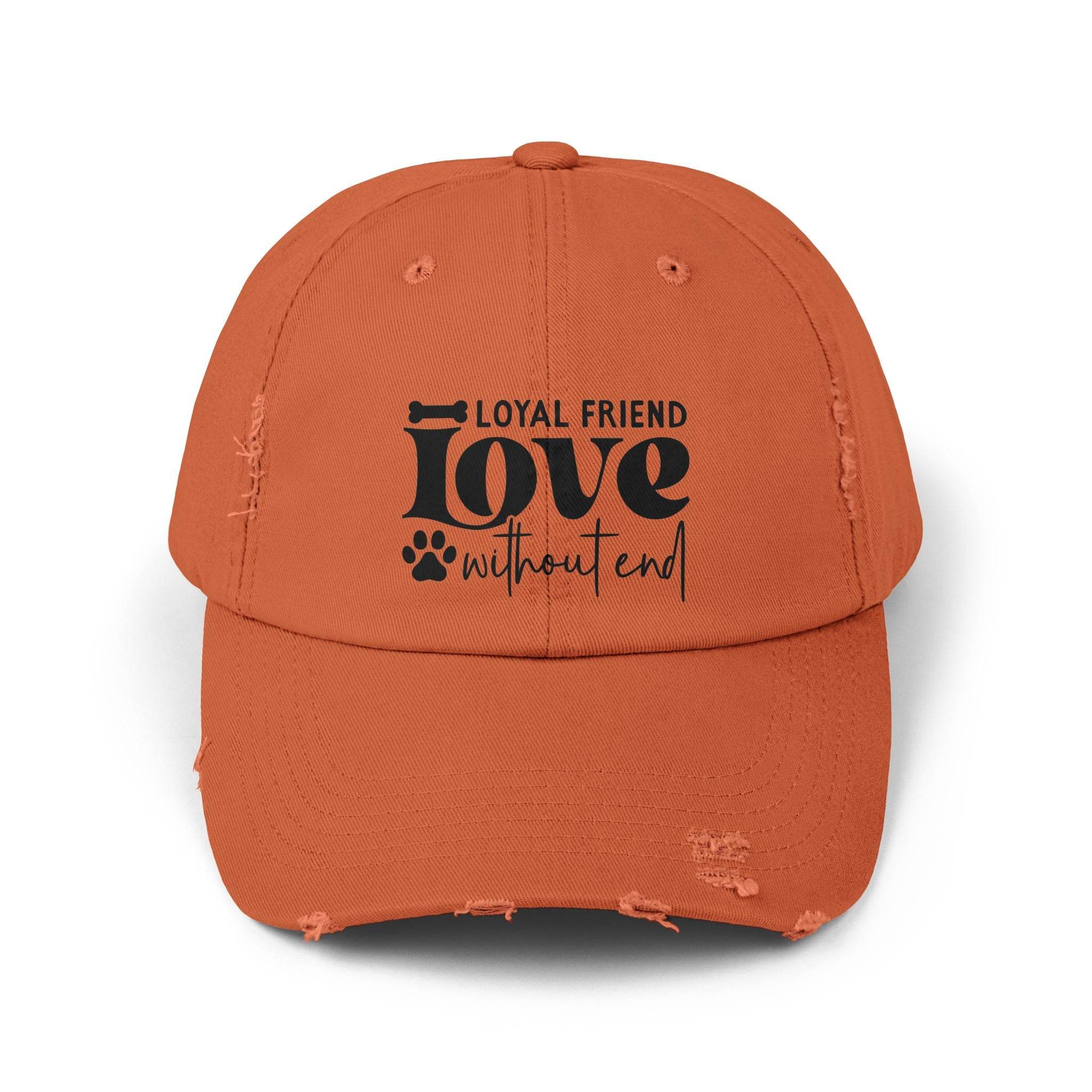 Pet Love Unisex Distressed Cap