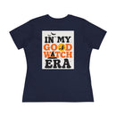 Printify navy womens t shirt back print In My Good Witch Era design eco friendly halloween t shirt women