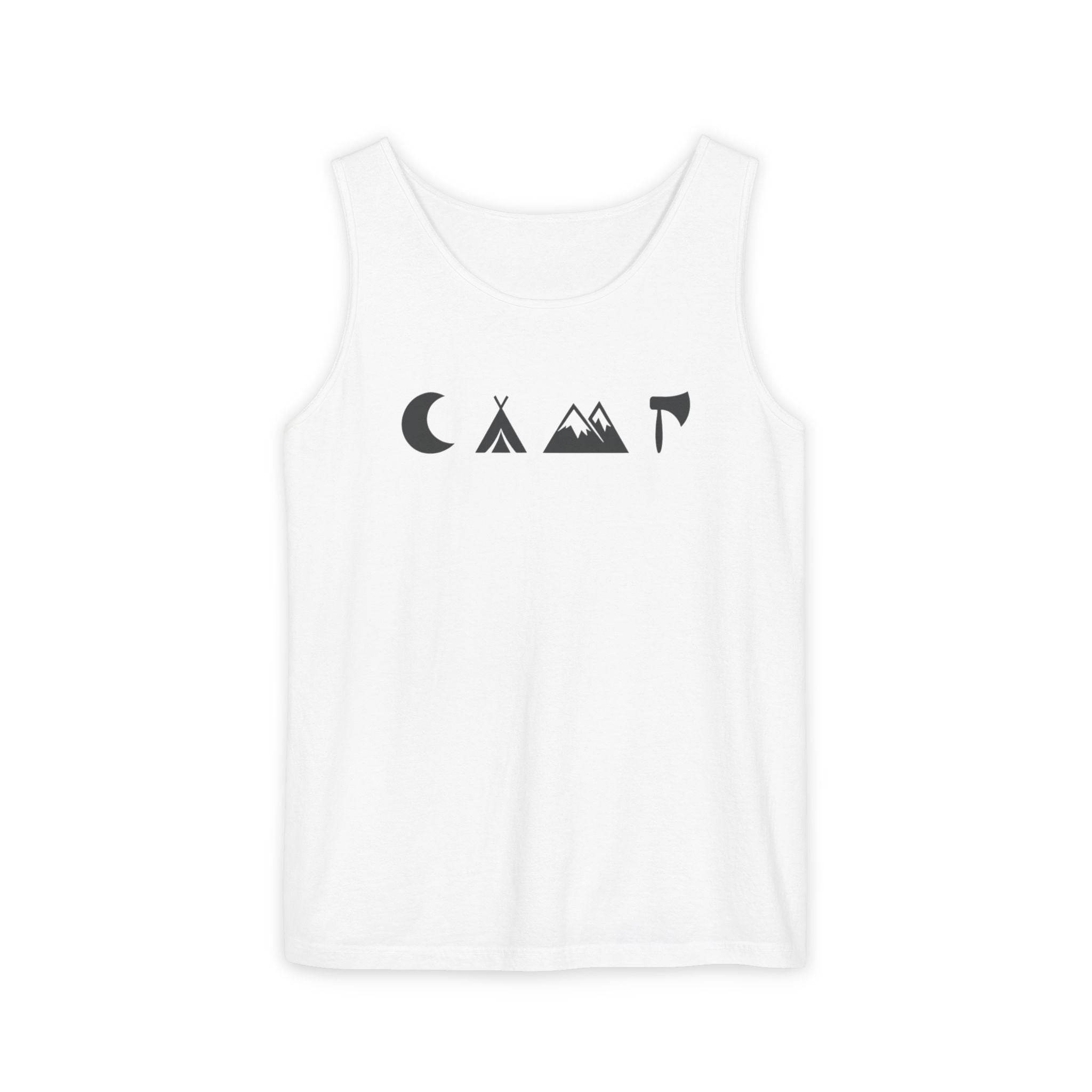 Adventure Awaits Unisex Garment-Dyed Tank Top