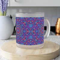 Groovy Frosted Glass Mug