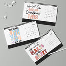 Happy Days Simplex Desk Calendar 2025