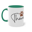 Happy Thanksgiving Two - Tone Coffee Mug