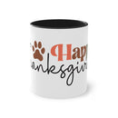 Happy Thanksgiving Two - Tone Coffee Mug