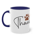 Happy Thanksgiving Two - Tone Coffee Mug