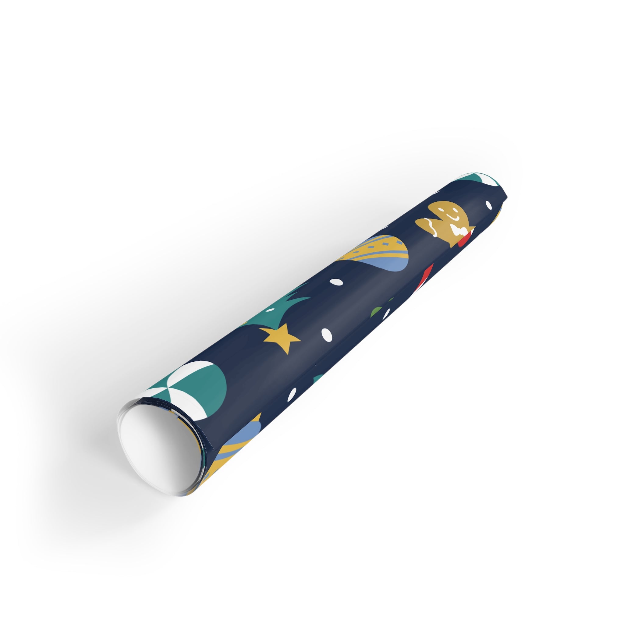 Holiday Cheer Gift Wrapping Paper Rolls