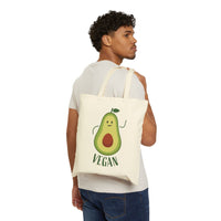 Holy Guacamole Cotton Canvas Tote Bag