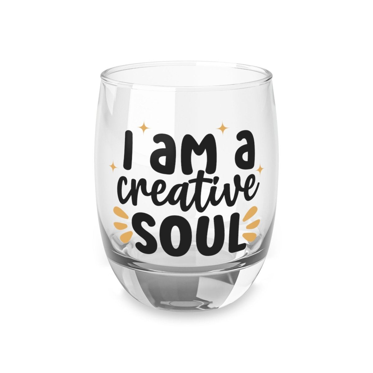 I Am a Creative Soul Whiskey Glass