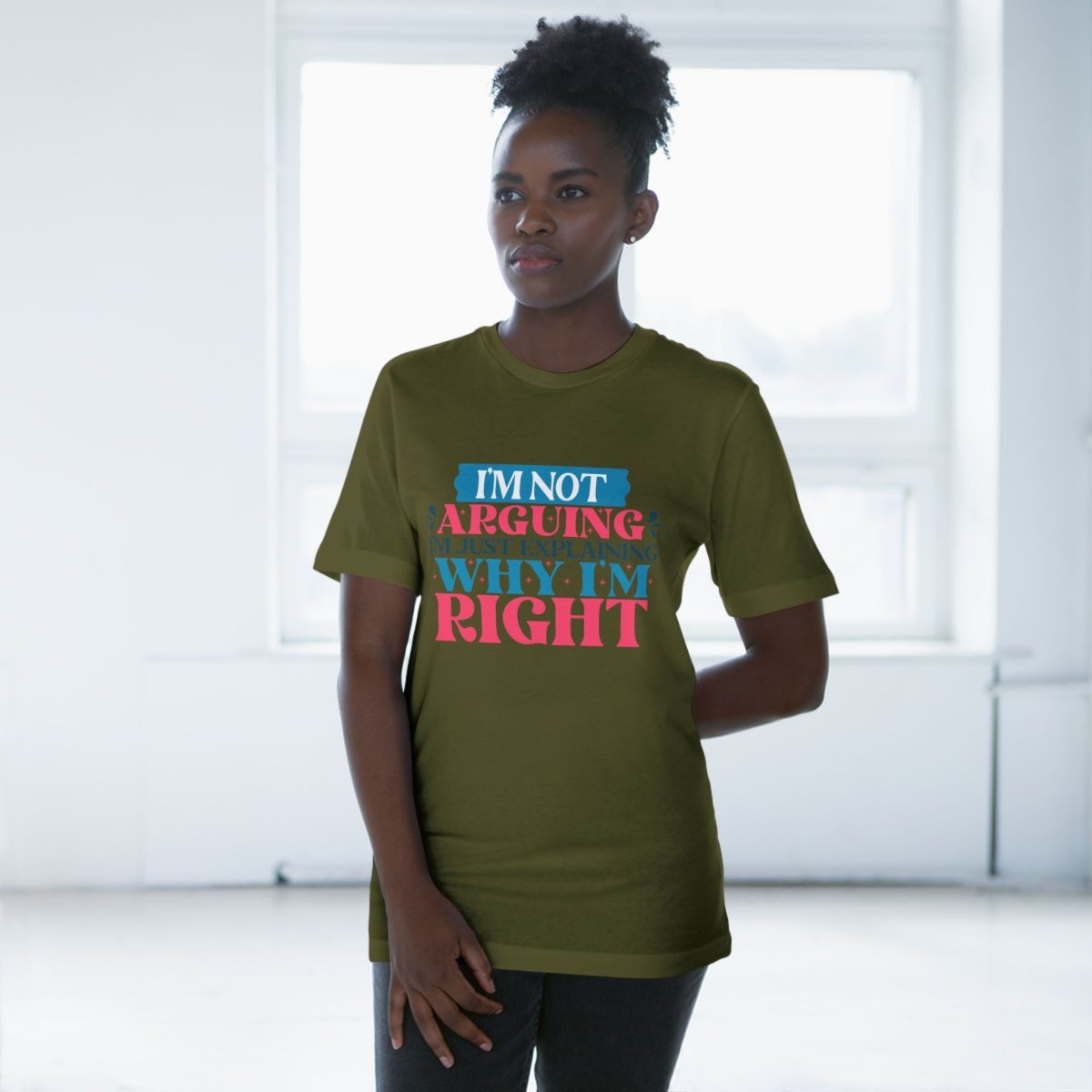 I'm Right Unisex Deluxe T-Shirt