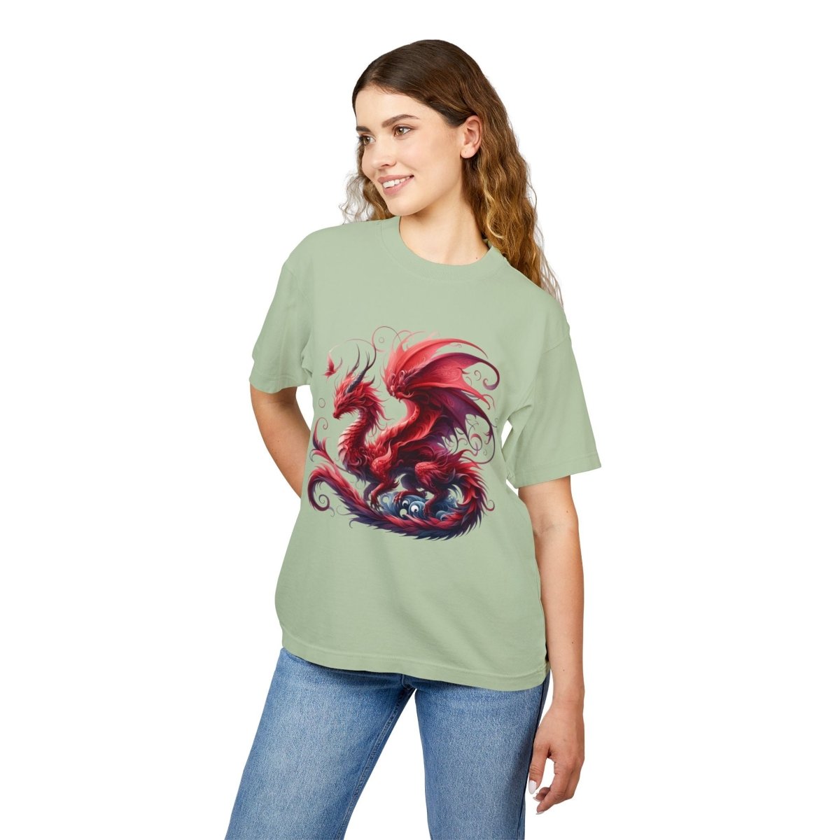 Inferno Dragon Unisex Urban Heavy Tee