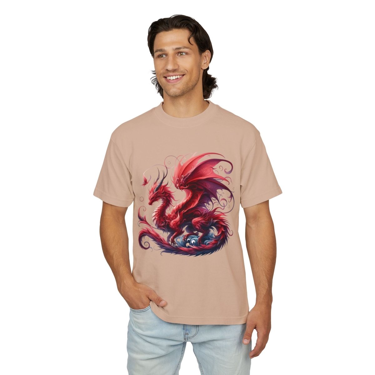 Inferno Dragon Unisex Urban Heavy Tee