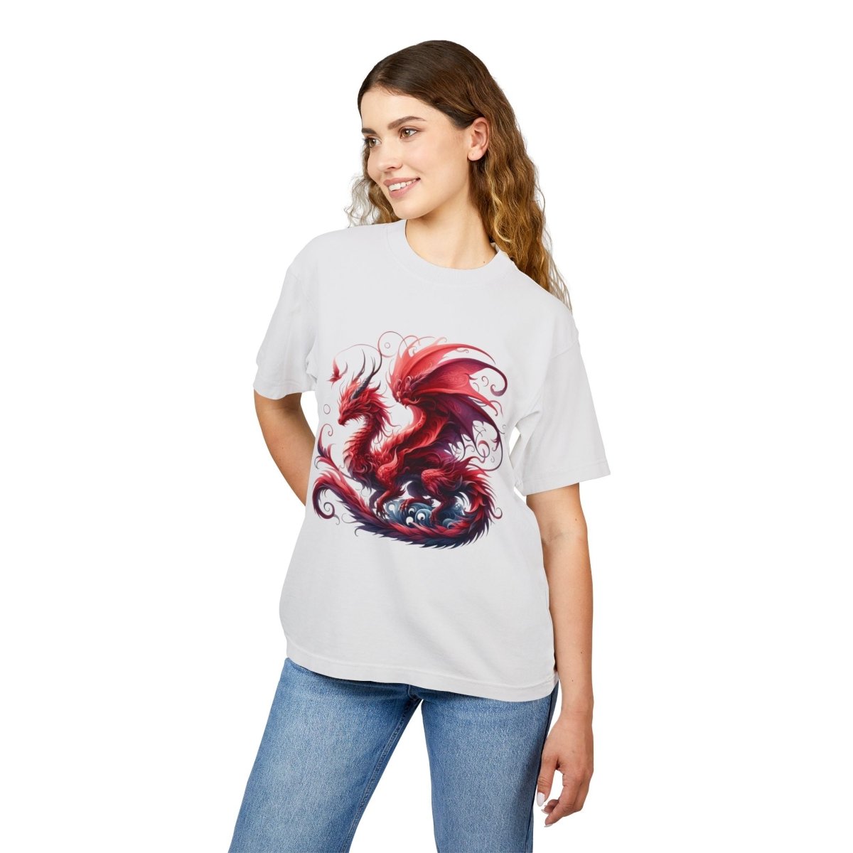 Inferno Dragon Unisex Urban Heavy Tee