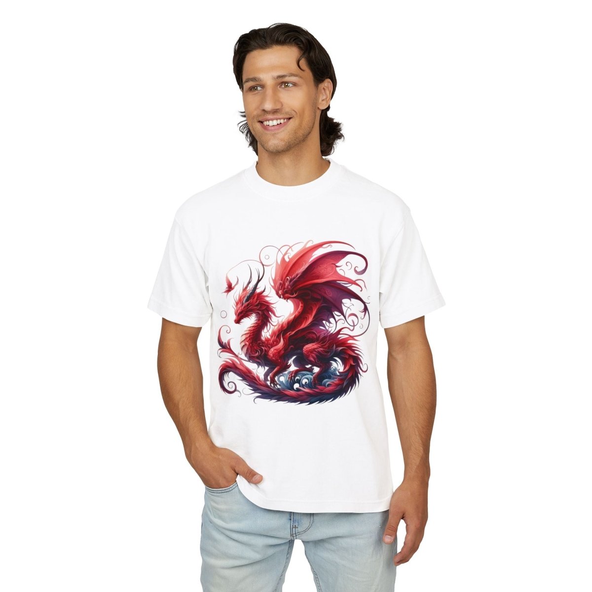 Inferno Dragon Unisex Urban Heavy Tee