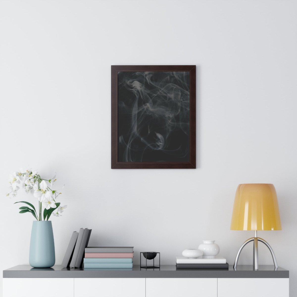 Intrigue Framed Vertical Poster