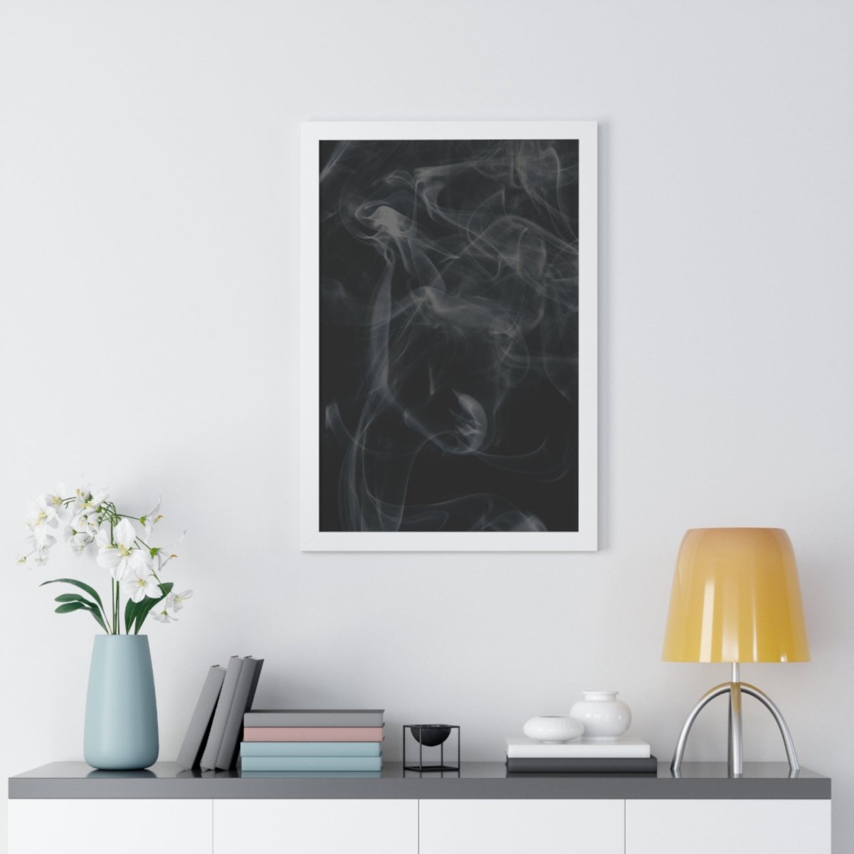 Intrigue Framed Vertical Poster