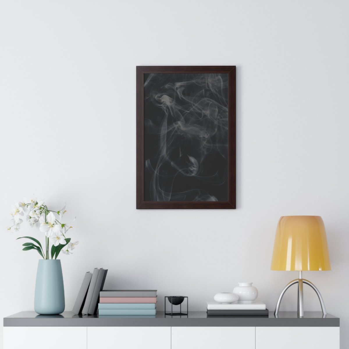 Intrigue Framed Vertical Poster