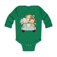 Jungle Jamboree Infant Long Sleeve Bodysuit