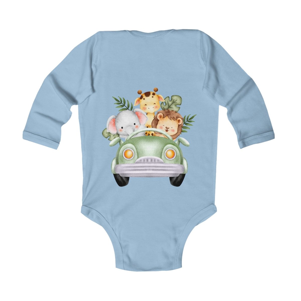 Jungle Jamboree Infant Long Sleeve Bodysuit