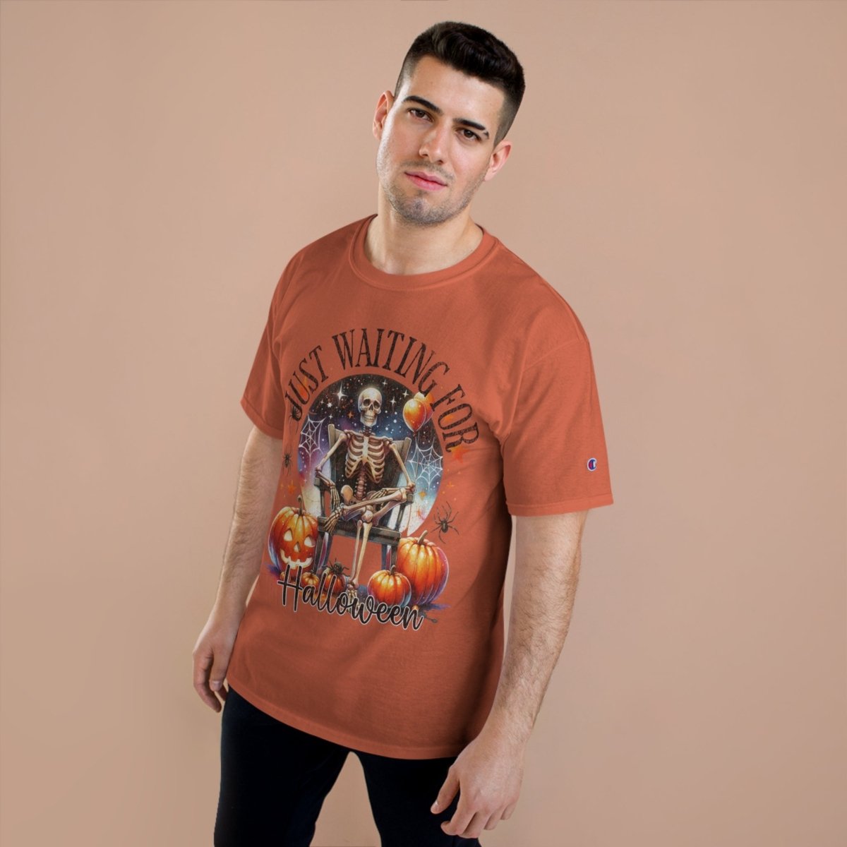 Just Waiting for Halloween Champion T-Shirt