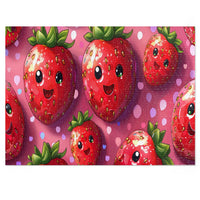 Kawaii Strawberry Jigsaw Puzzle