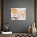 Kitty Crowd Unframed Posters