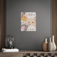 Kitty Crowd Unframed Posters