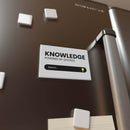 Knowledge Button Magnet Rectangle - Magnets & Stickers - Esmeralda Ecostore