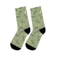 Leaf It Be Recycled Poly Socks