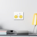 Lemon Ride Stretched Canvas