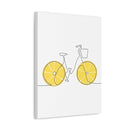 Lemon Ride Stretched Canvas