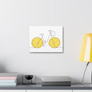 Lemon Ride Stretched Canvas