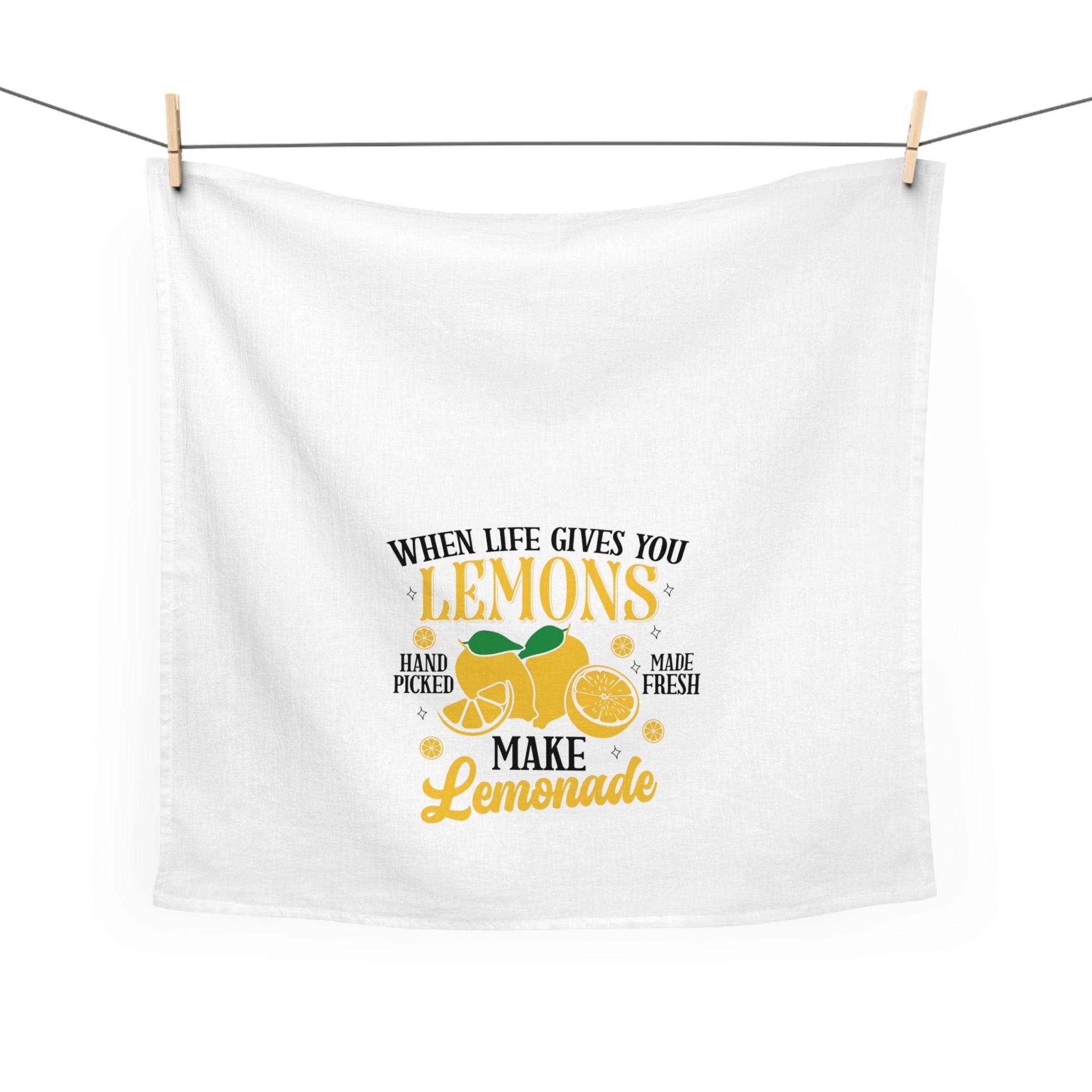 Lemonade Themed Tea Towel