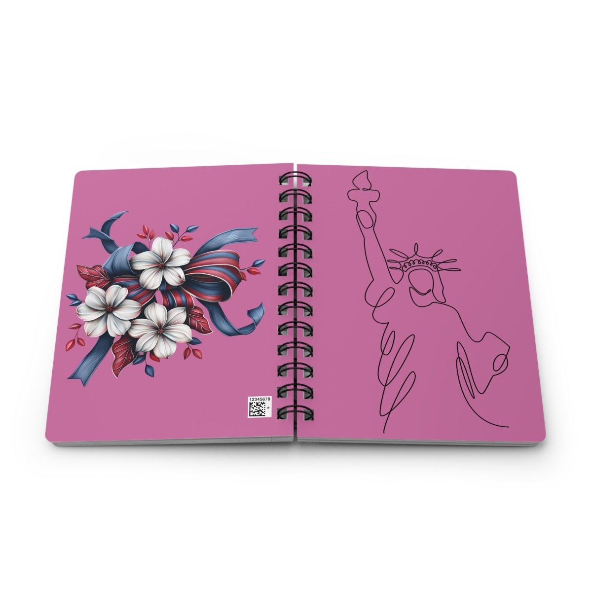 Liberty Lines Spiral Bound Journal