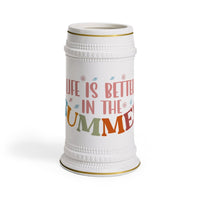 Life is Better in the Summer Beer Stein Mug