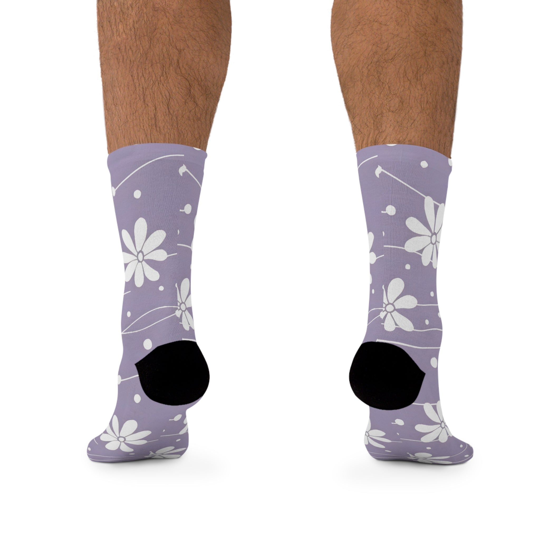 Lilac Locks Recycled Poly Socks