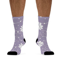 Lilac Locks Recycled Poly Socks