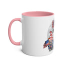 Love America Two - Tone Coffee Mugs