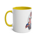 Love America Two - Tone Coffee Mugs