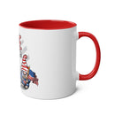 Love America Two - Tone Coffee Mugs