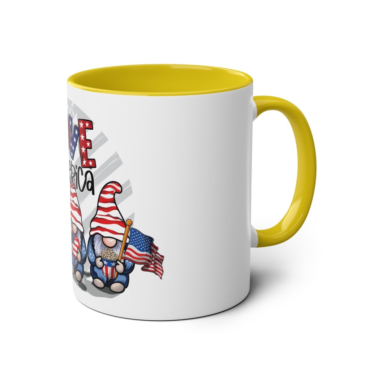 Love America Two - Tone Coffee Mugs