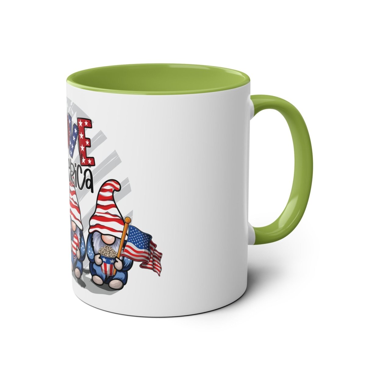 Love America Two - Tone Coffee Mugs