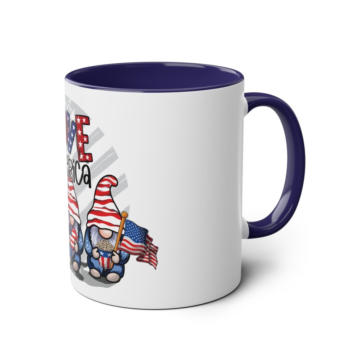 Love America Two - Tone Coffee Mugs