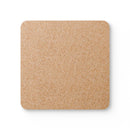 Square cork kitchen accessory coaster by Printify perfect for love in a mug coasters