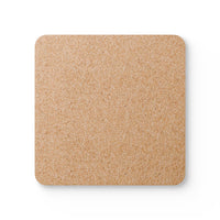 Square cork kitchen accessory coaster by Printify perfect for love in a mug coasters