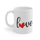 Love White Mug