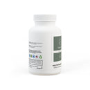 Printify non-GMO multivitamin for men white supplement bottle with health and recycling icons