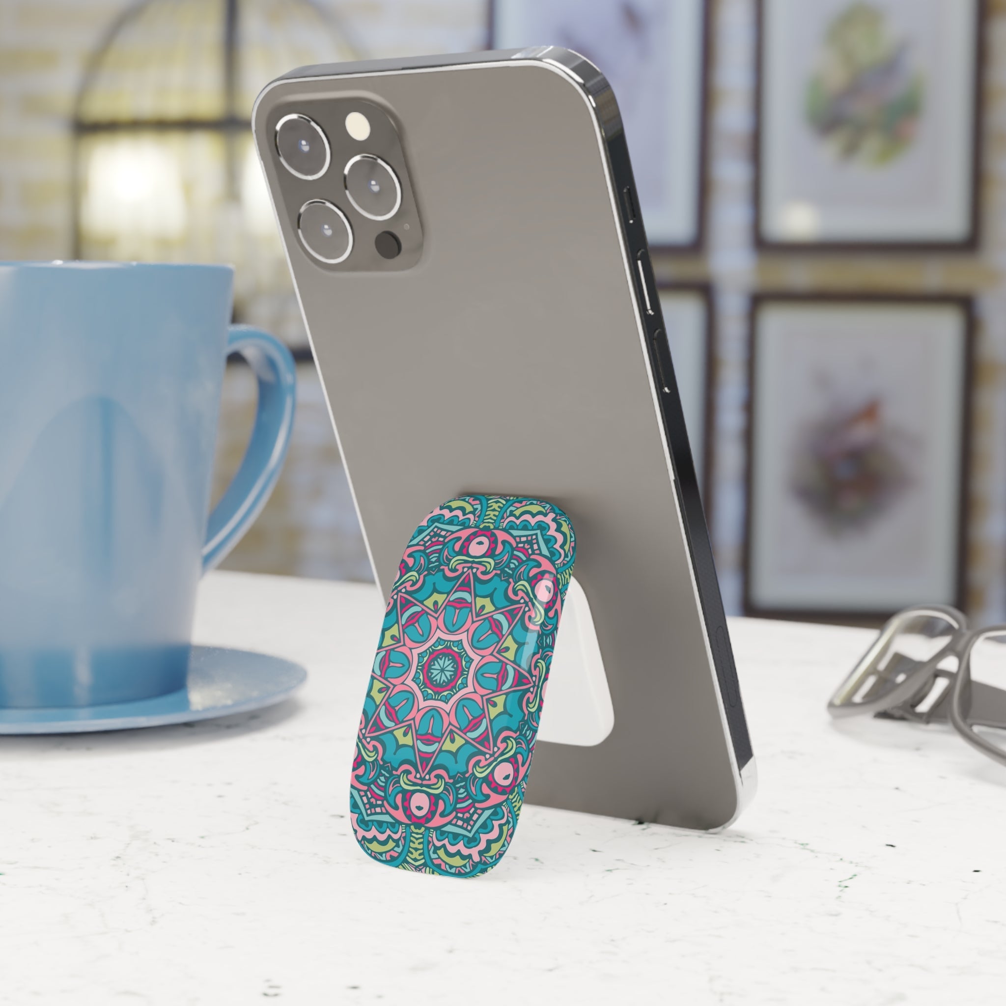 Mandala Magic Phone Click-On Grip