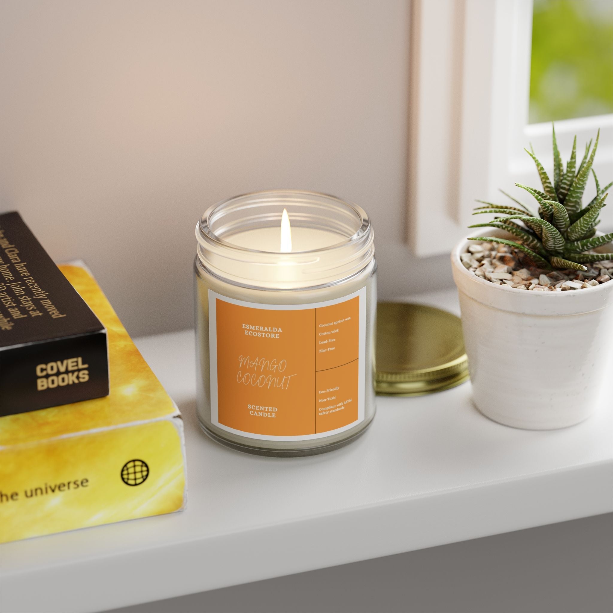 Mango Coconut Scented Candles