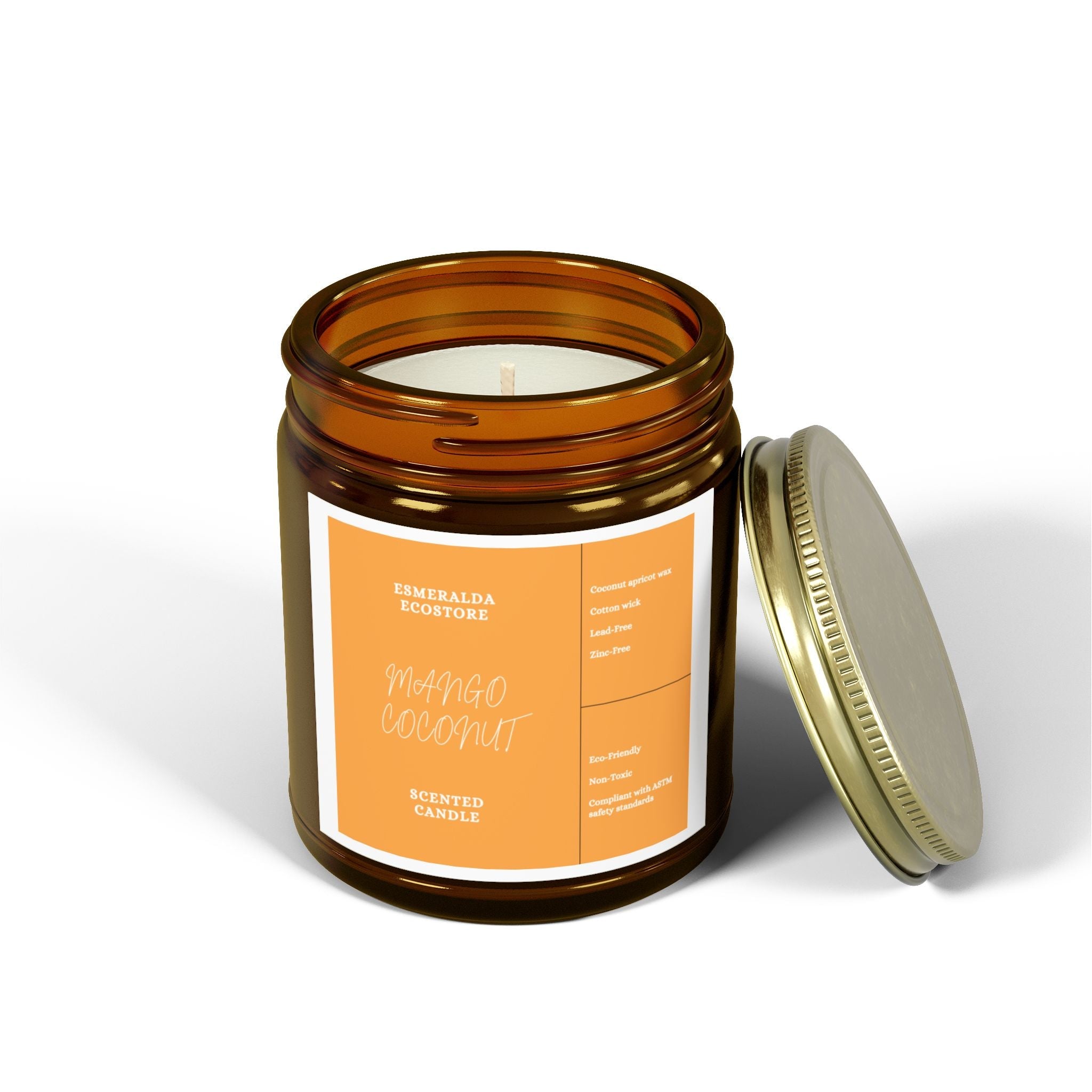 Mango Coconut Scented Candles