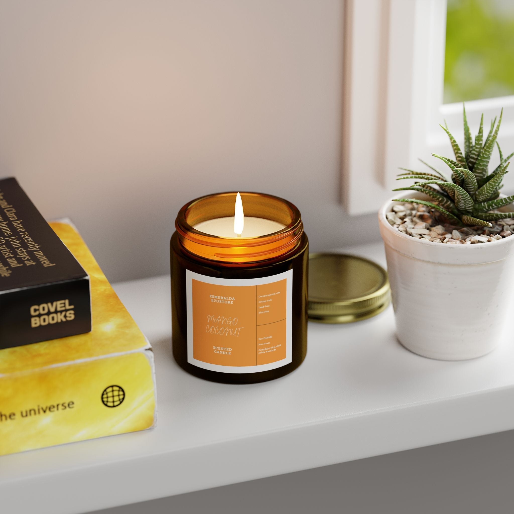 Mango Coconut Scented Candles