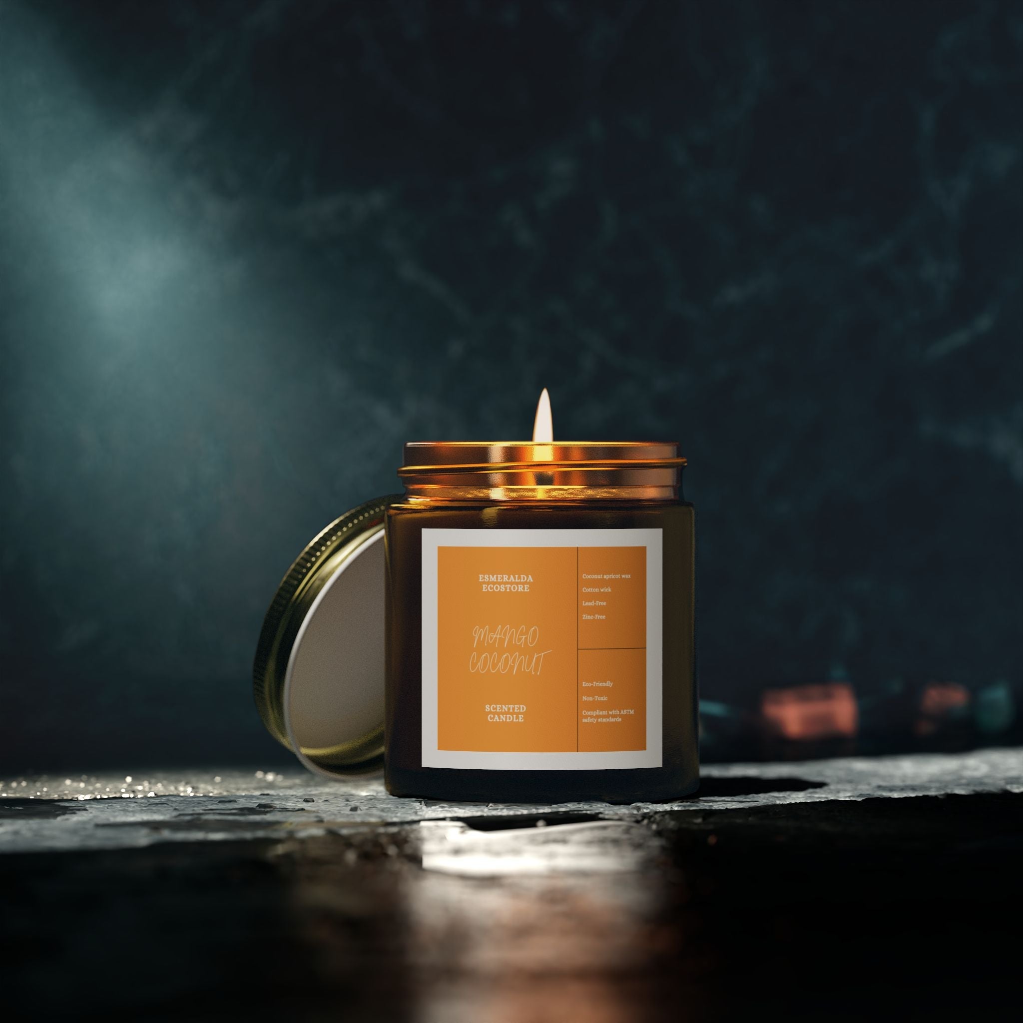 Mango Coconut Scented Candles